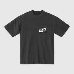 Serif Pocket Tee Vintage Black
