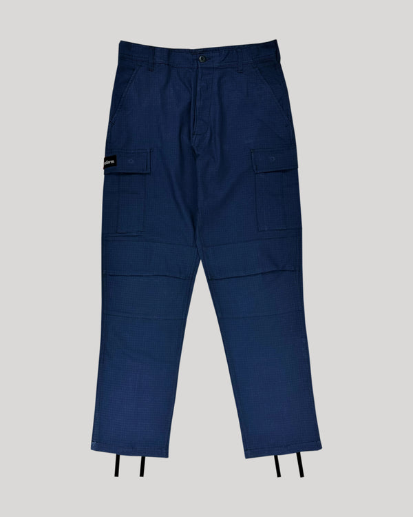 Rip Stop Cargos Midnight Navy / Black