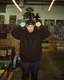 Flock Heavyweight Hood Black