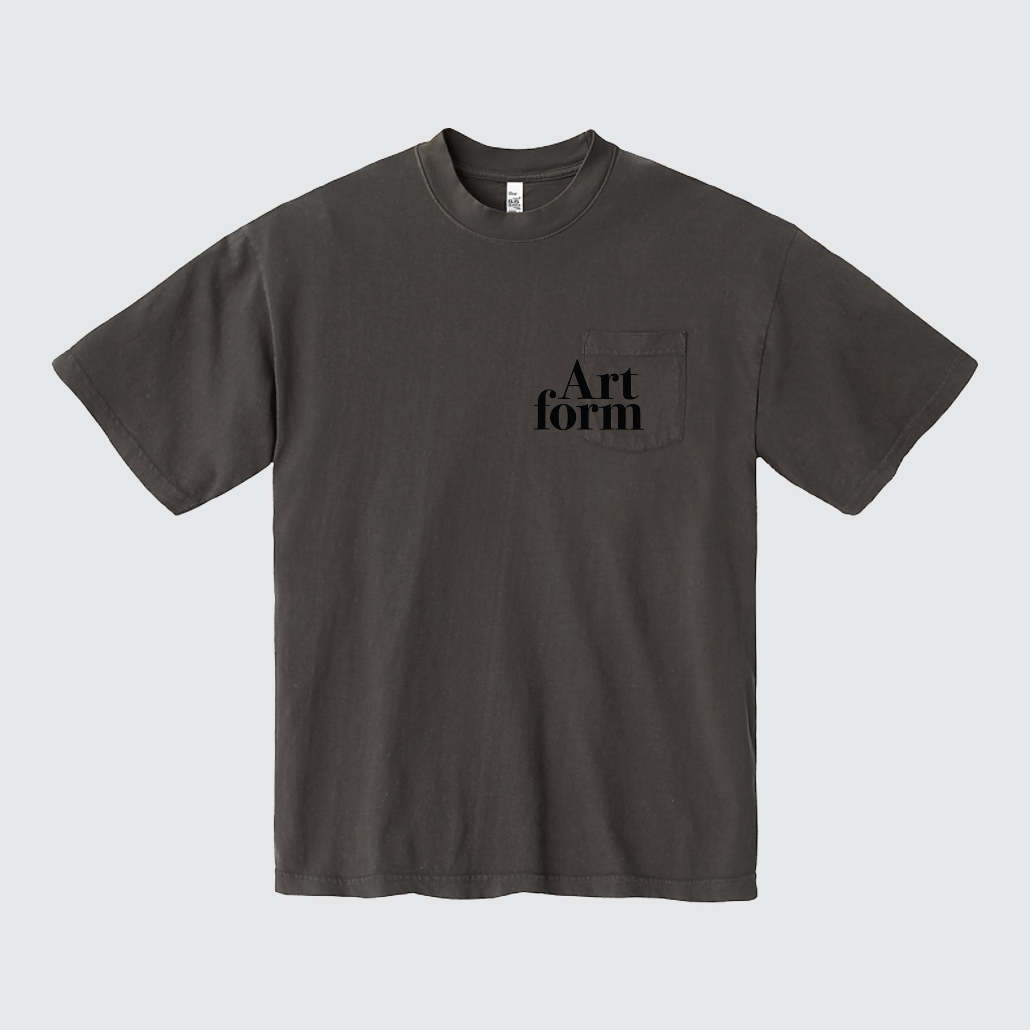 Serif Pocket Tee Vintage Black