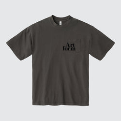 Serif Pocket Tee Vintage Black