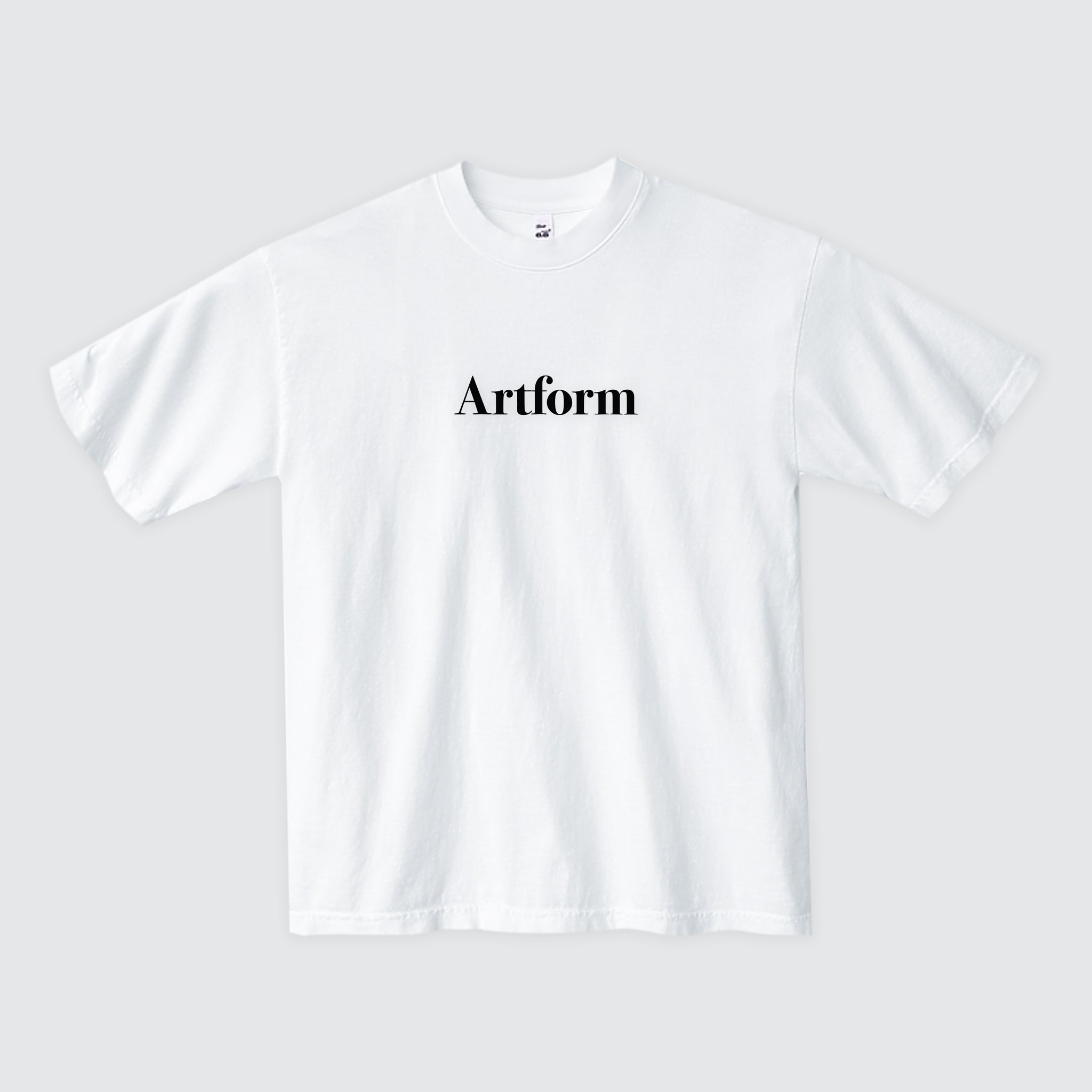 Serif Tee White