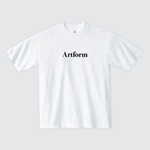 Serif Tee White