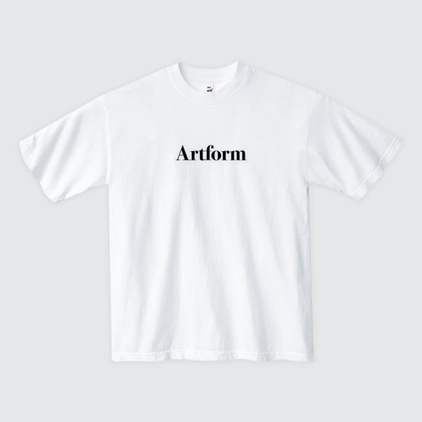 Serif Tee White