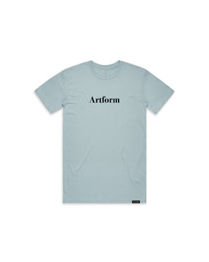 Serif Tee Pale Blue