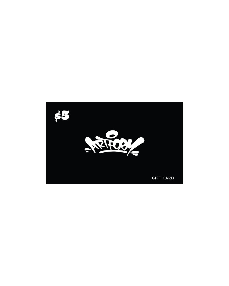 Artform Digital Gift Card