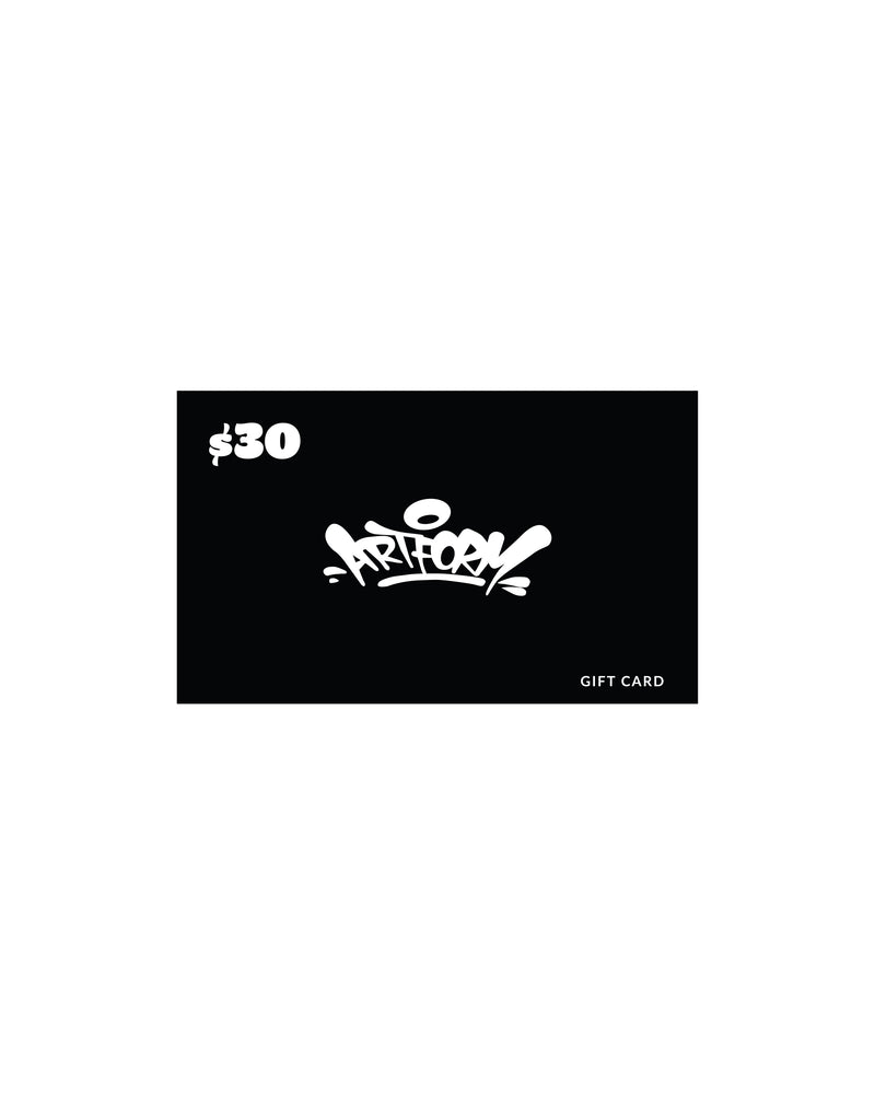 Artform Digital Gift Card