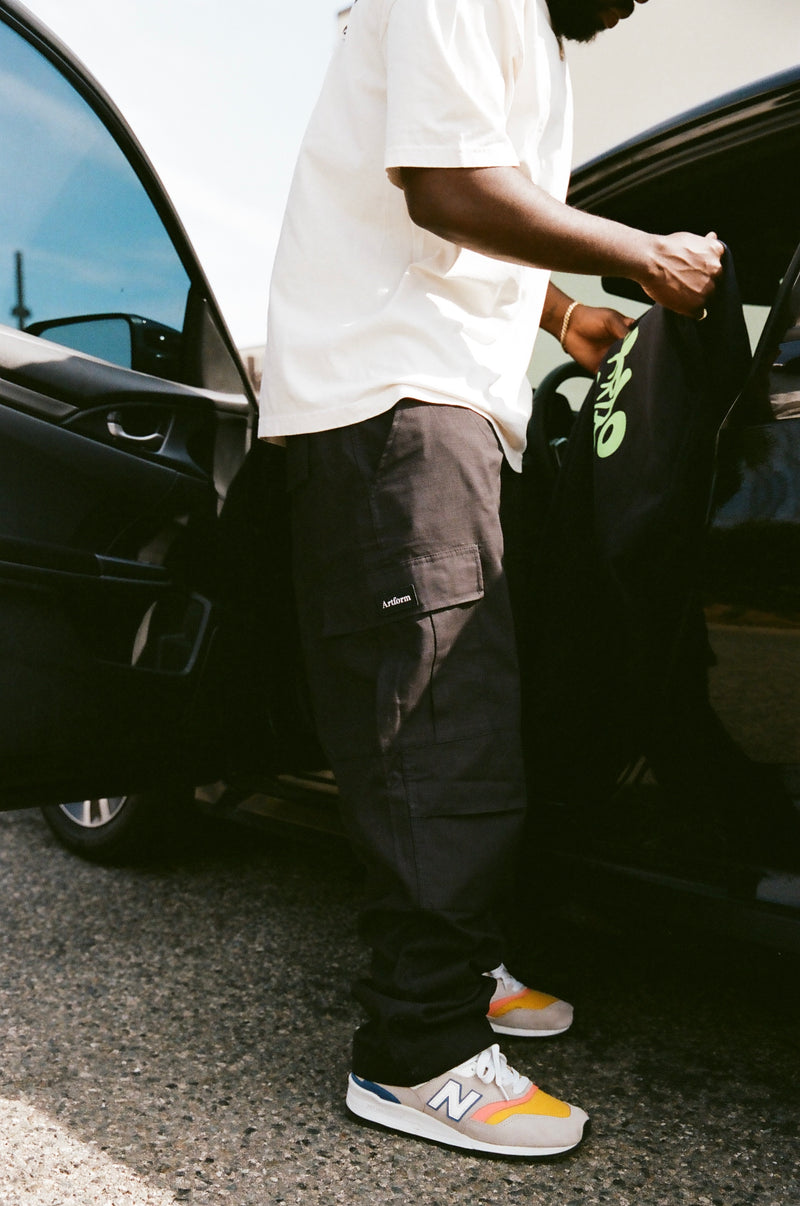 Rip Stop Cargos Black