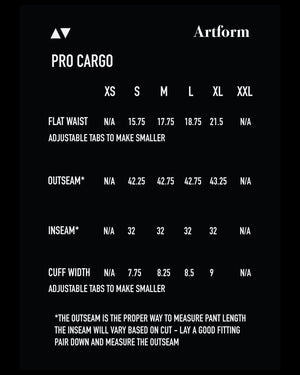 Pro Cargo Black Camo