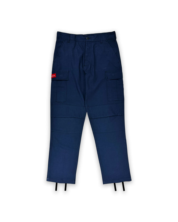 Rip Stop Cargo Midnight Navy / Red