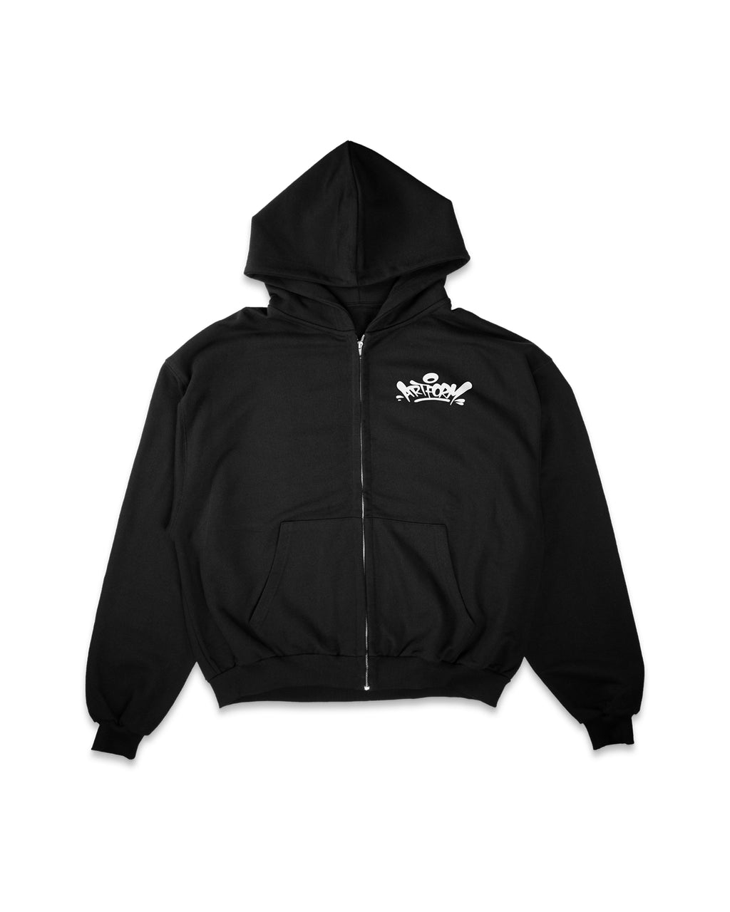 Halo Zip Hood Black – Artform